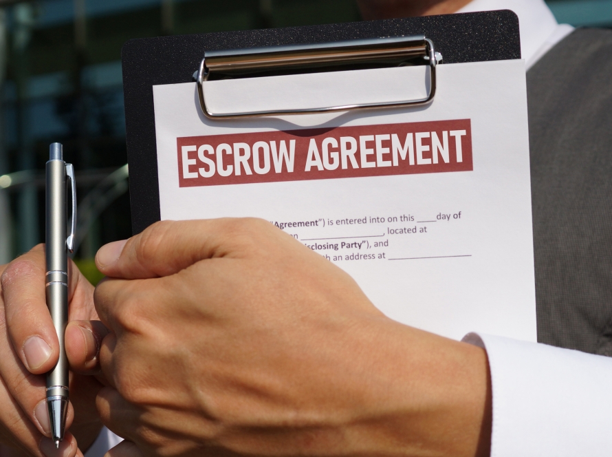 Escrow agreements